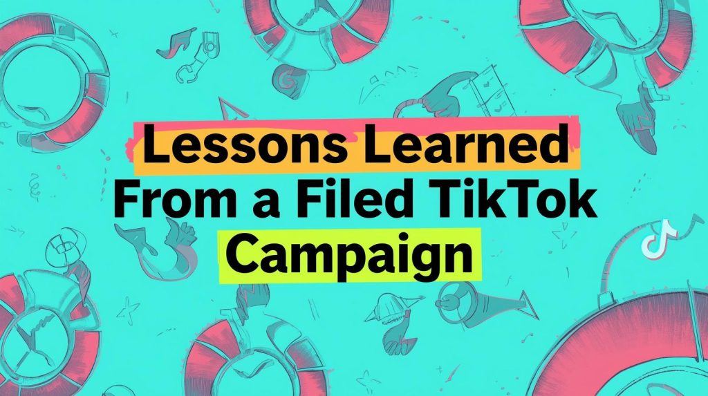 failed tiktok marketing lessons